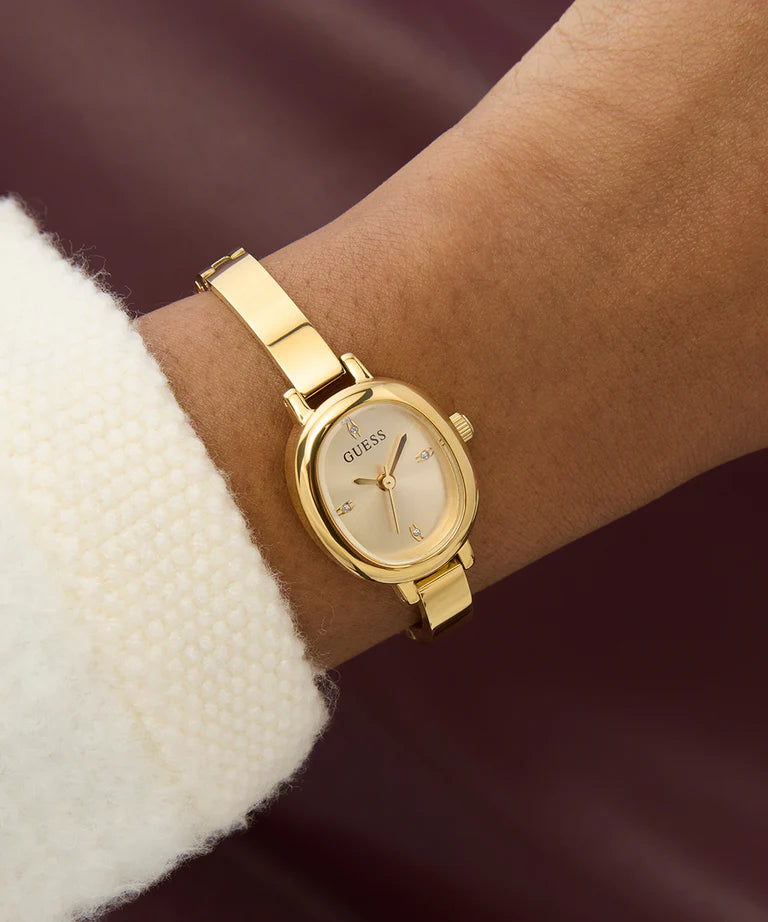 GUESS Ladies Penelope Gold Tone Analog Watch