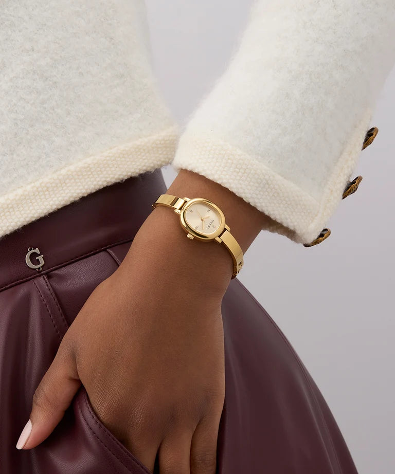 GUESS Ladies Penelope Gold Tone Analog Watch