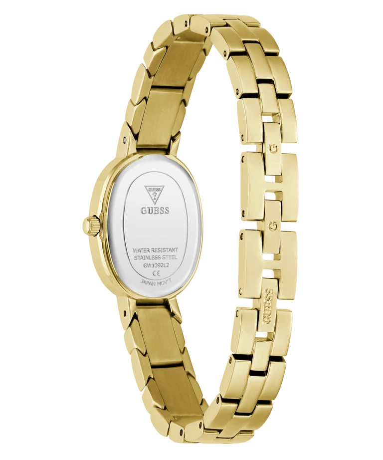 GUESS Ladies Viola Gold Tone Analog Watch