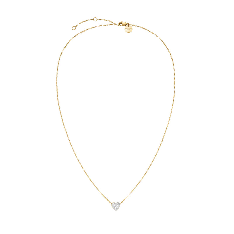 ROSEFIELD Pavé-Herz-Halskette JNPHG-J1273