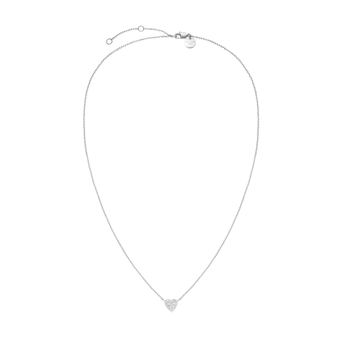 ROSEFIELD Pavé-Herz-Halskette  JNPHS-J1320