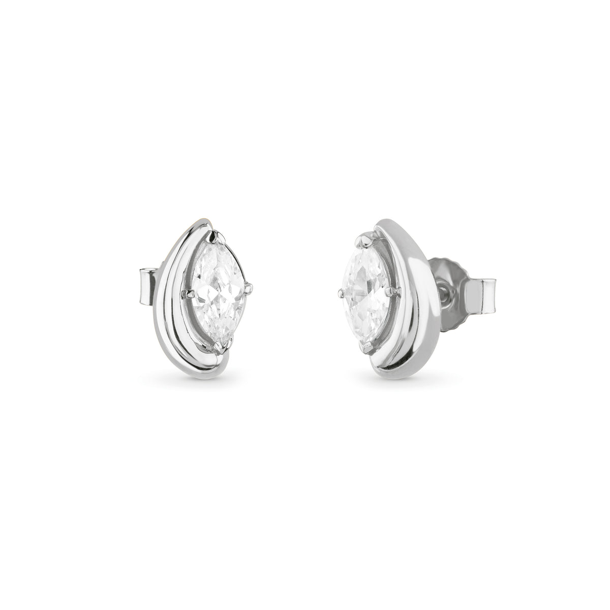 GUESS Double Wave Damen Ohrringe