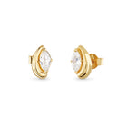 GUESS Double Wave Damen Ohrringe