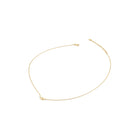 GUESS 925 Silver Necklace Double Wave