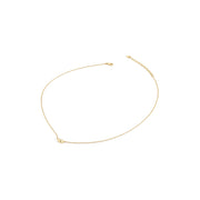 GUESS 925 Silver Necklace Double Wave