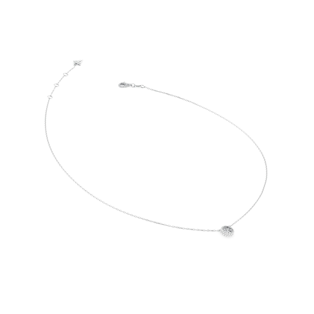 GUESS 925 Silver Necklace Pretty
