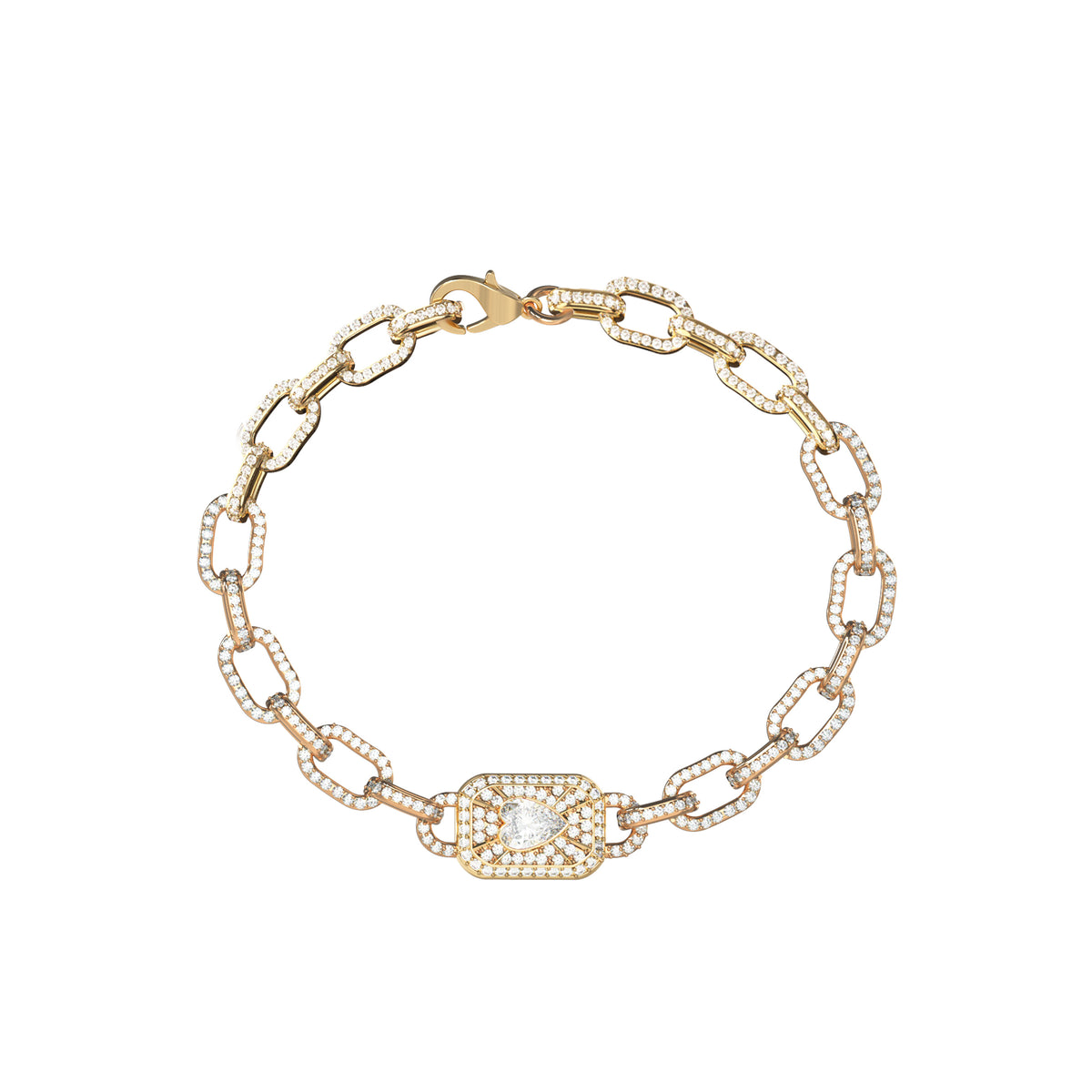 GUESS Crystal Love Damen Armband