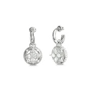GUESS Spinning Bloom Damen Ohrring