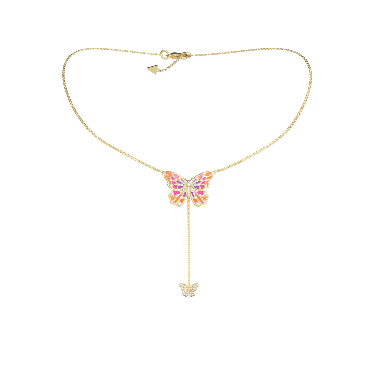 GUESS Borboleta Damen Halskette