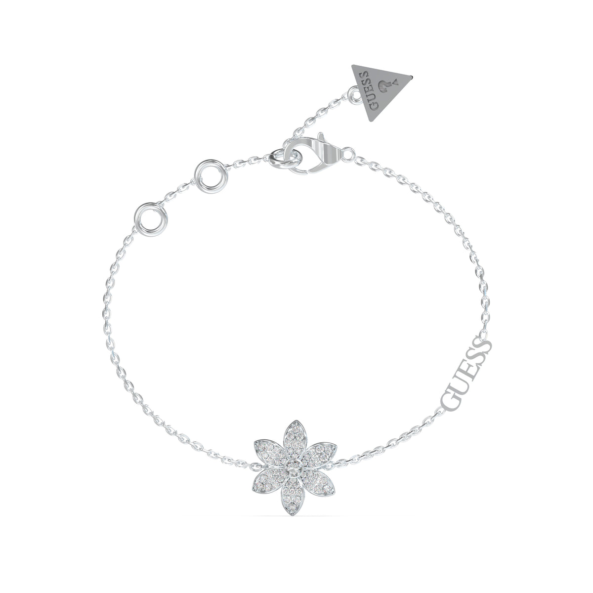 GUESS White Lotus Damen Armband