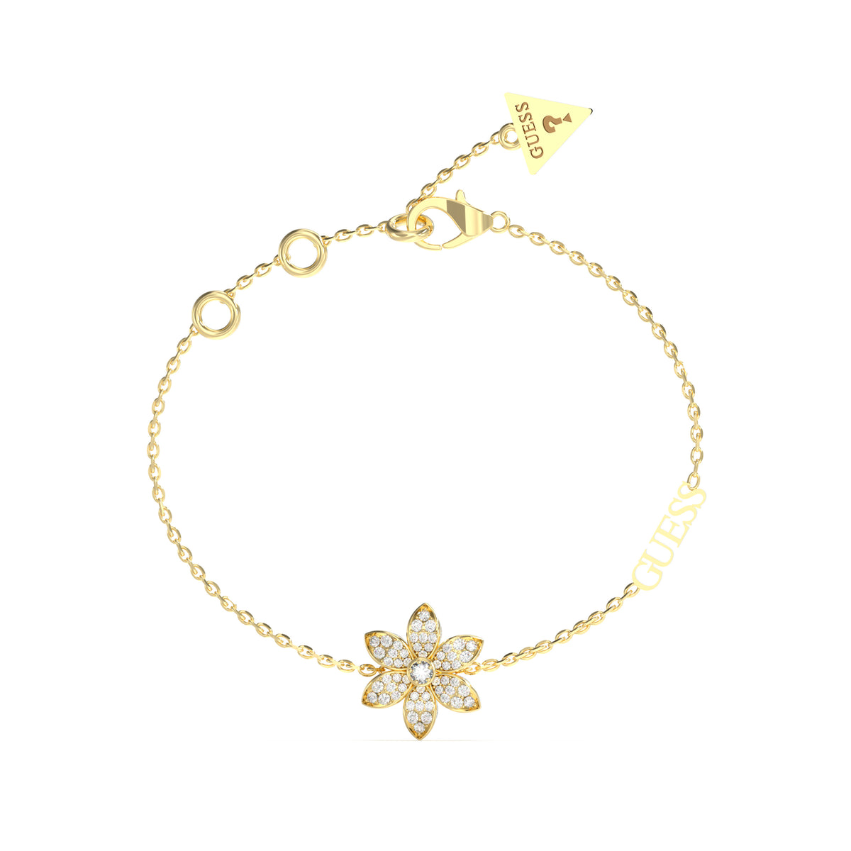 GUESS White Lotus Damen Armband