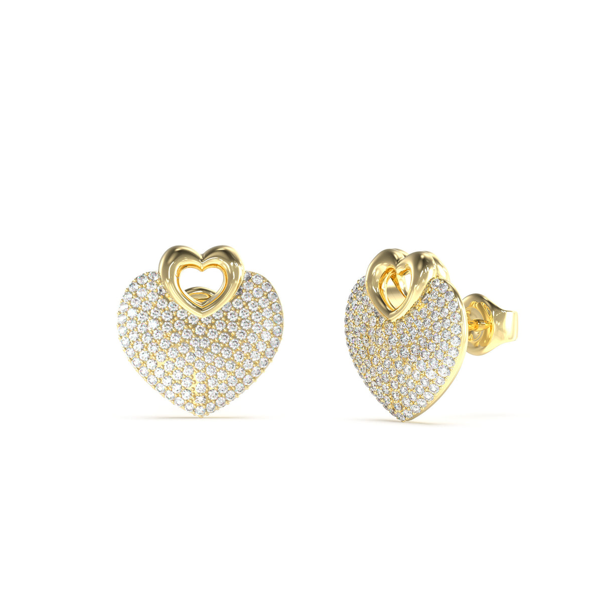 GUESS Crazy in Love Damen Ohrringe