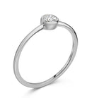 Lovebird Damenring mit Lab Grown Brillant 0,20 ct. Weißgold 585 LB718