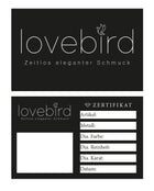 Lovebird Ohrstecker London Blue Topas & 48 Brillanten 0,18 ct. Gold 585 LB350