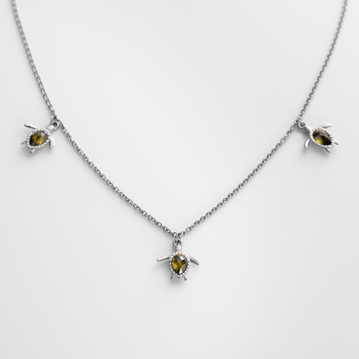 Turtle Halskette Silber Marinium PH-JE-0157