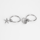 Schmuckset Ohrringe mit Charms - Turtle Silver PH-SET-6