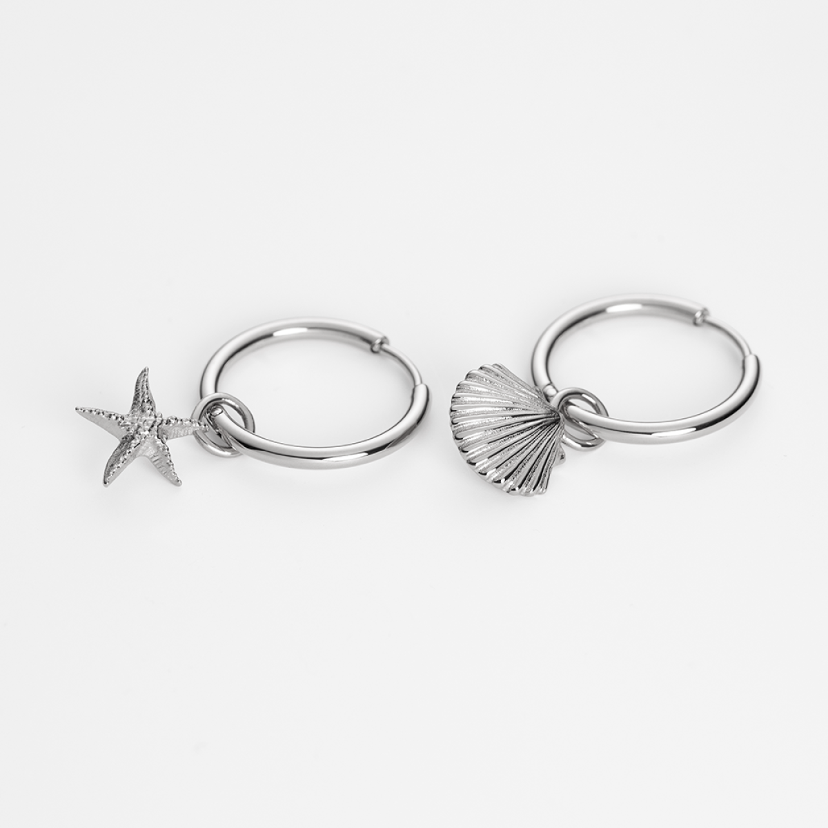 Schmuckset Ohrringe mit Charms - Turtle Silver PH-SET-6