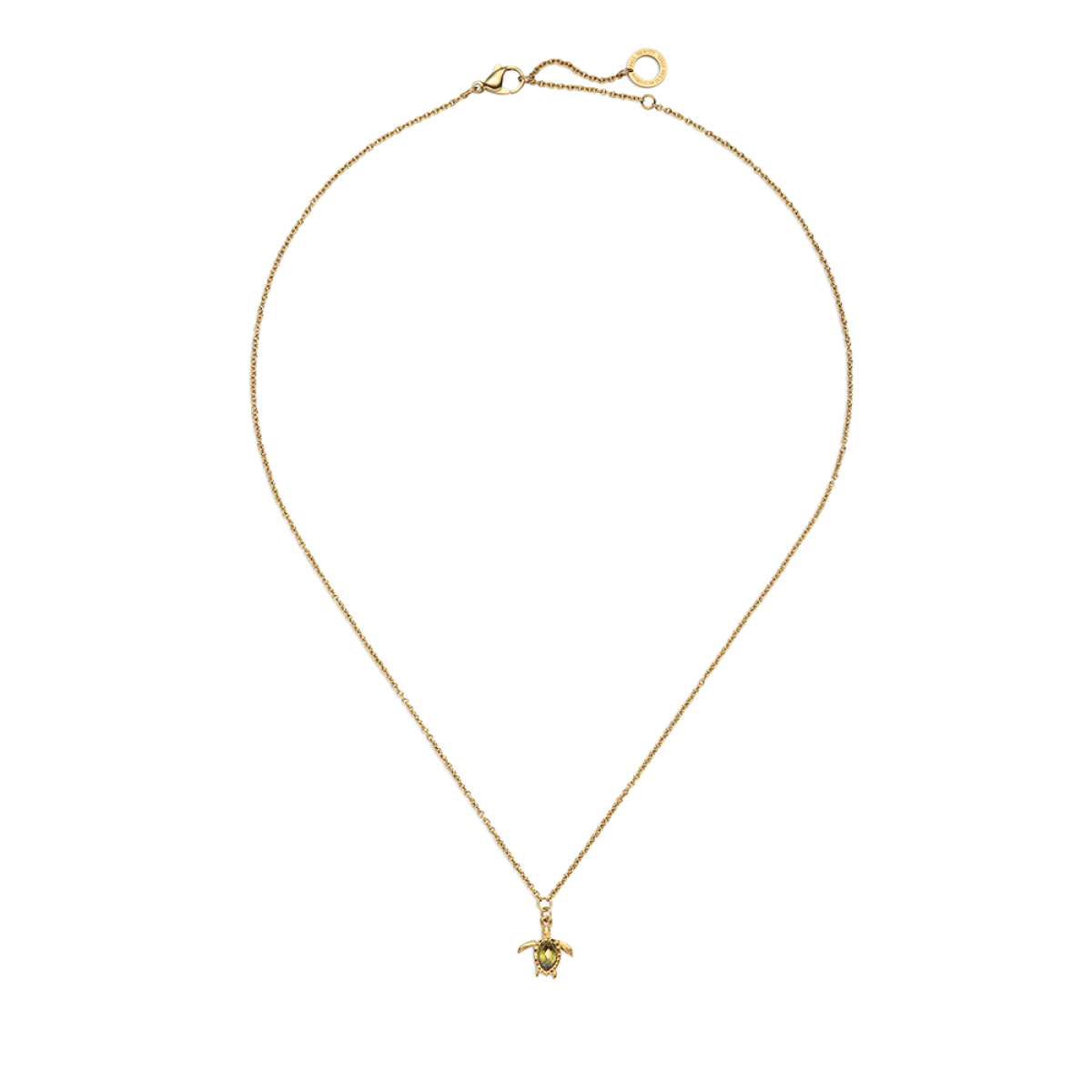 Turtle Mono Halskette Gold PH-JE-0659