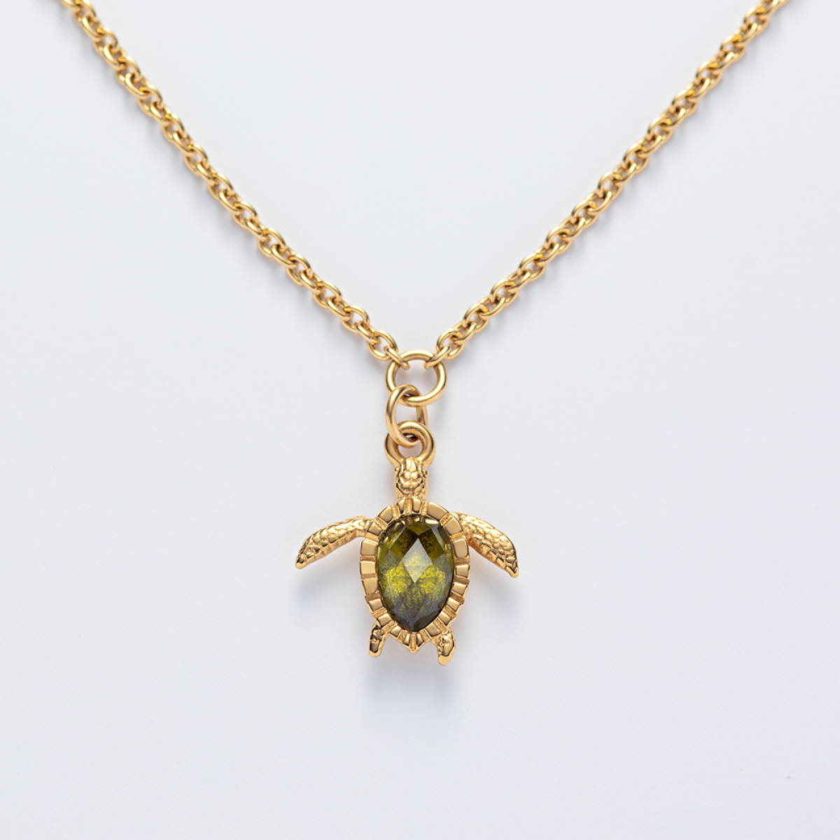 Turtle Mono Halskette Gold PH-JE-0659
