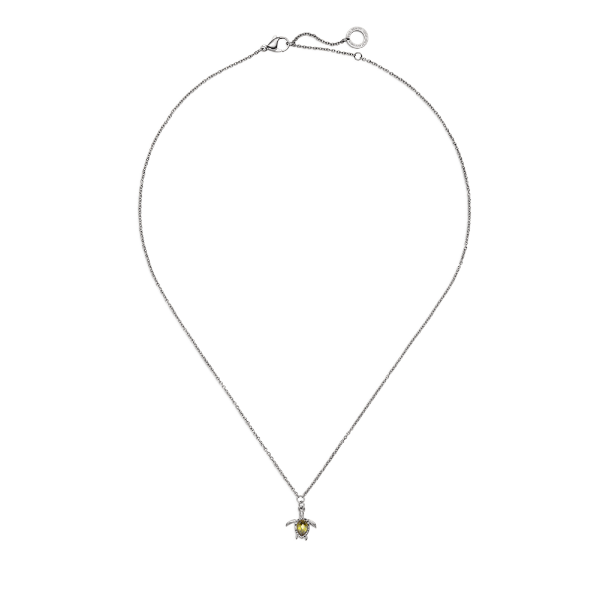 Turtle Mono Halskette Silber PH-JE-0661