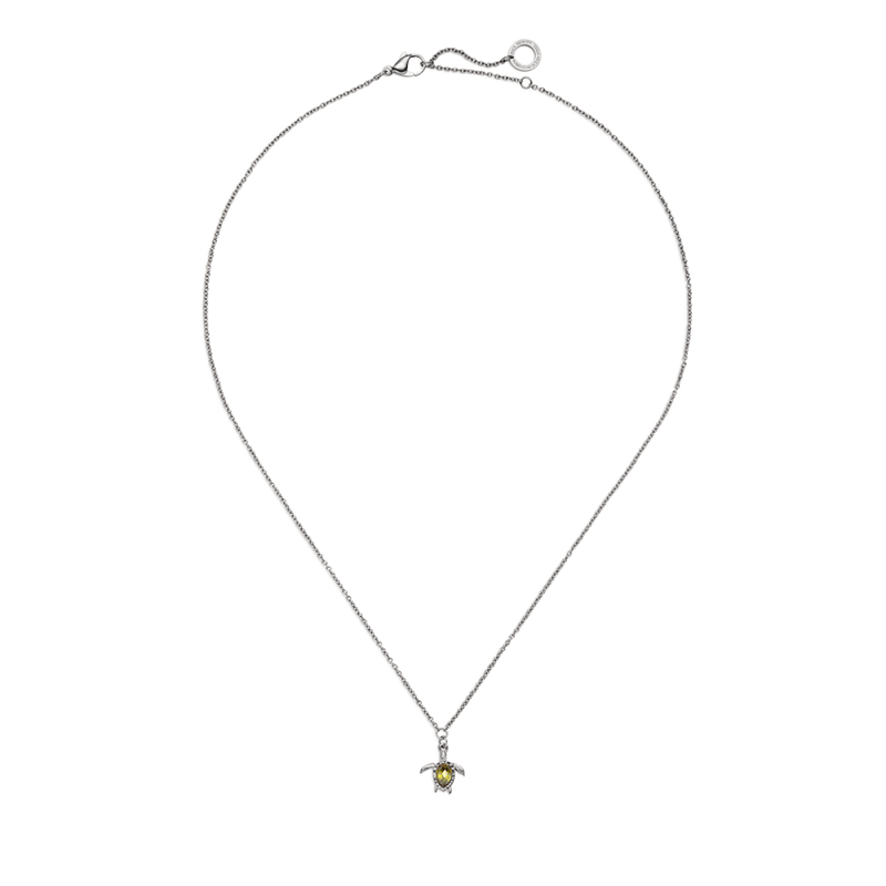 Turtle Mono Halskette Silber PH-JE-0661