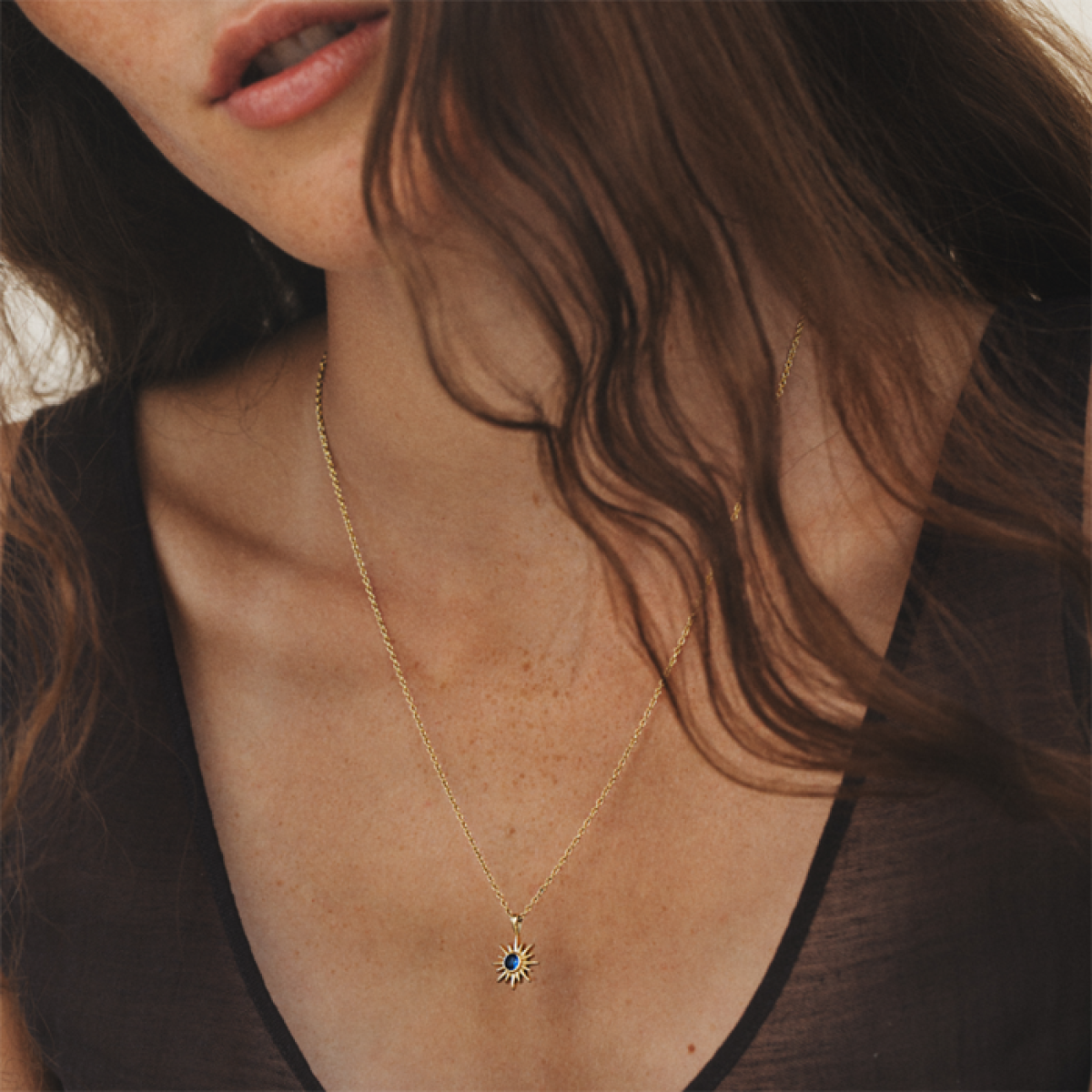 Schmuck Aurora Halskette Gold - Marinium PH-JE-2177