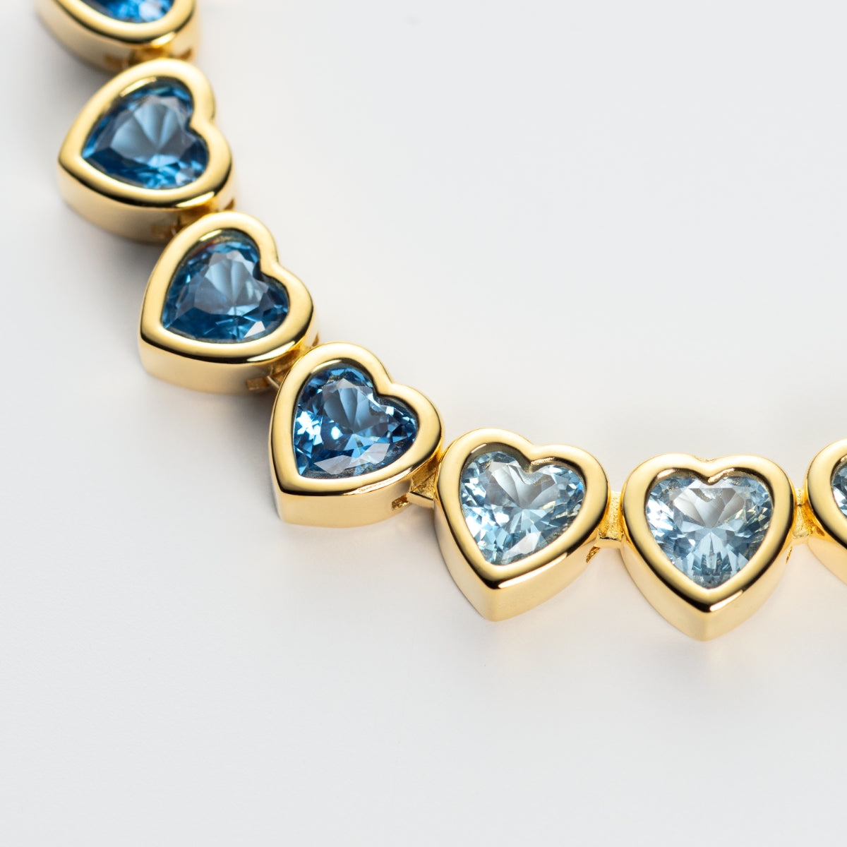 Heart of the Sea Rainbow Halskette Gold - Sterling Silber 925 PH-JE-2219