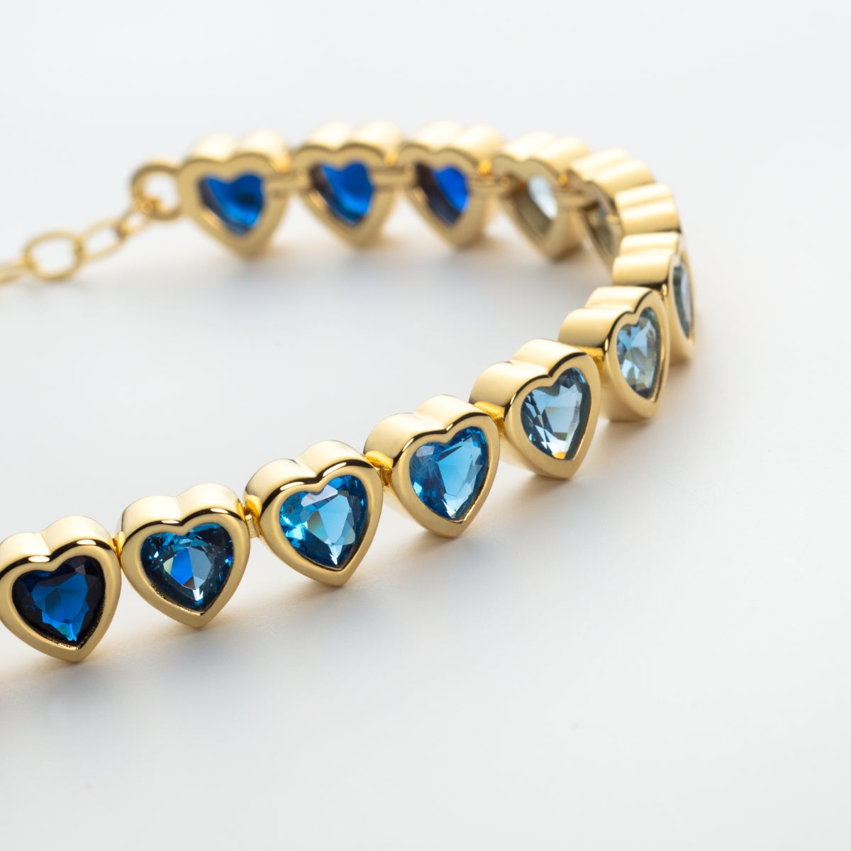 Heart of the Sea Rainbow Armkette Gold - Sterling Silber 925 PH-JE-2223