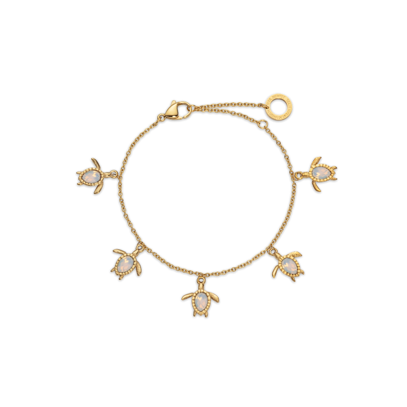Turtle Armkette White Breeze Gold PH-JE-2327