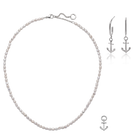 Schmuckset Hals-, Armkette und Ohrstecker PH-SET-3
