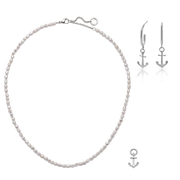 Schmuckset Hals-, Armkette und Ohrstecker PH-SET-3