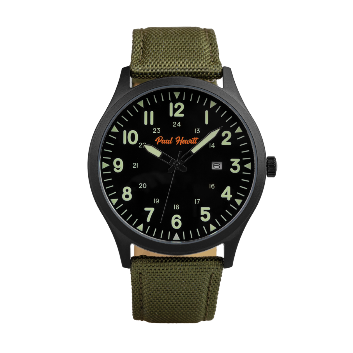 Captain`s Field Watch III Nato Grün PH-W-2040