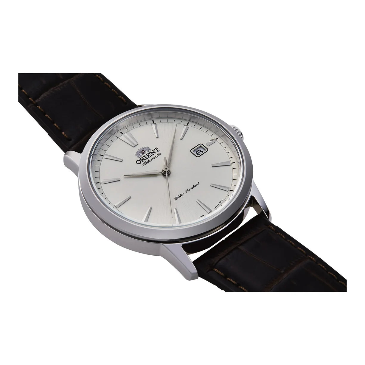 Orient Symphony III Leder Silber  RA-AC0F07S