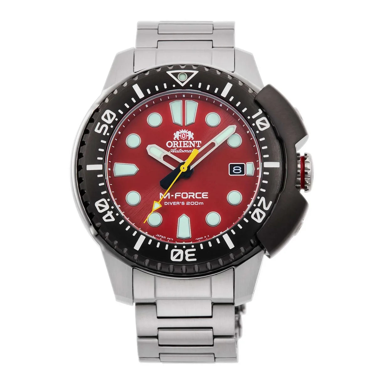Orient M-Force Purpurrot RA-AC0L02R00B