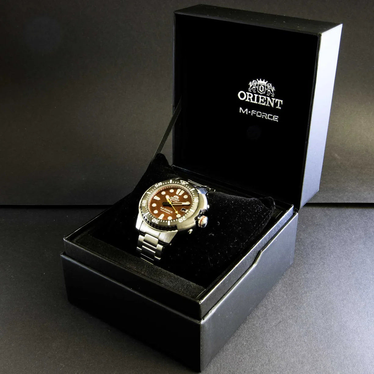 Orient M-Force Purpurrot RA-AC0L02R00B