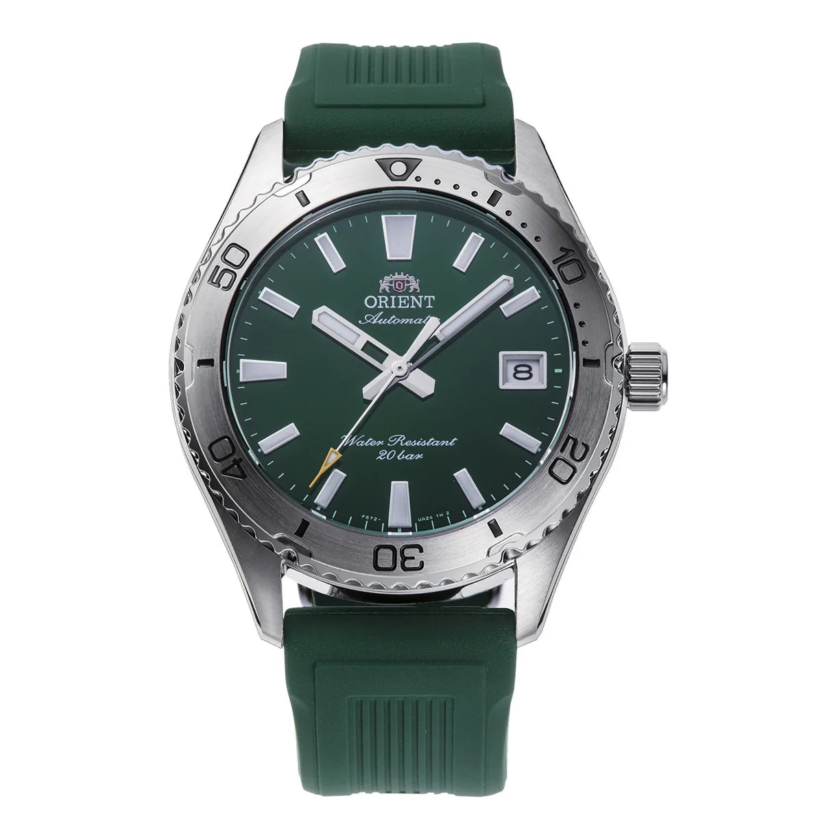 Orient Mako 40mm Silikon Grün Opal RA-AC0Q11E