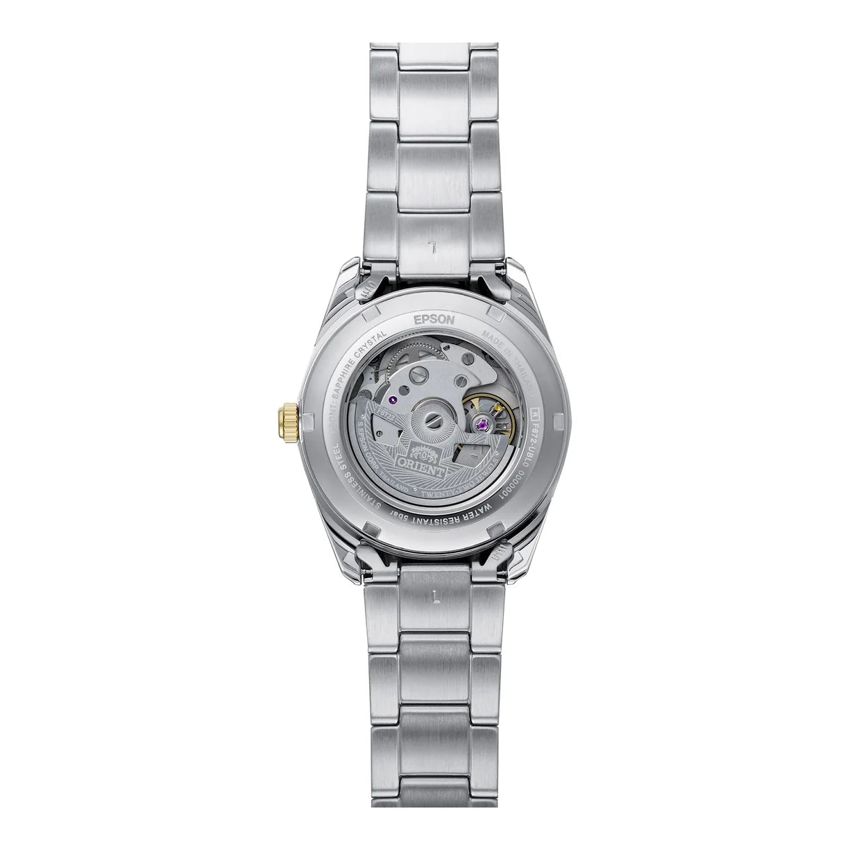 Orient Stretto Date Bicolor Stahl RA-AC0R01S
