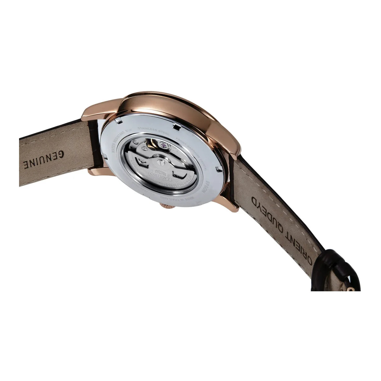 Orient Sun & Moon braunes Leder RA-AK0009T