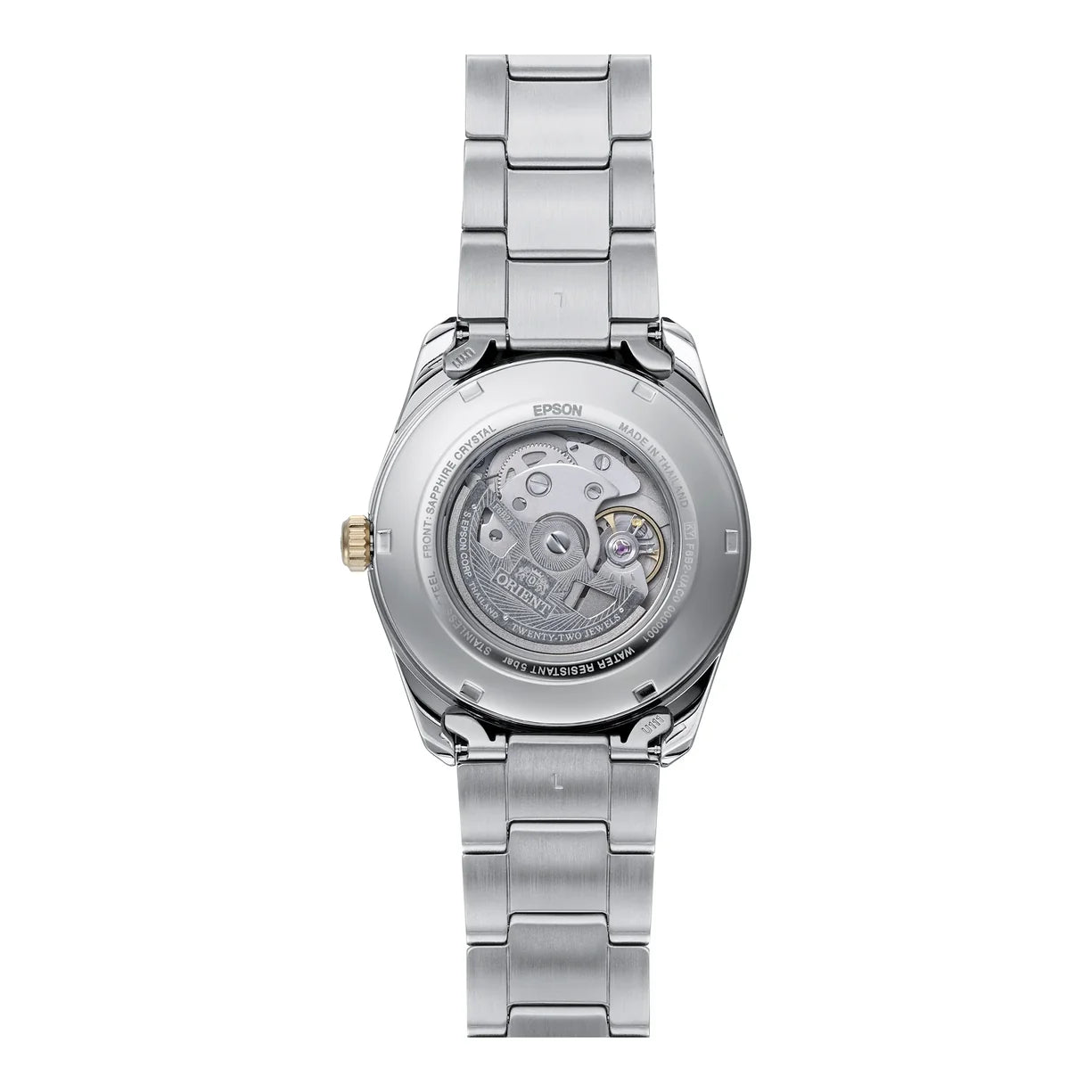 Orient Stretto Day & Night Weiß Goldfarben RA-AK0312S