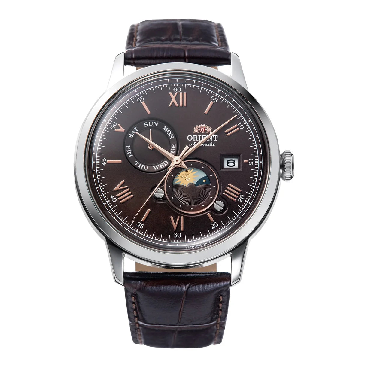 Orient Bambino Sun & Moon Nachtbraun RA-AK0804Y