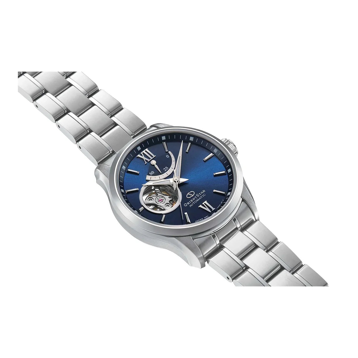 Orient Star Semi Skeleton Nachtblau RE-AT0001L00B