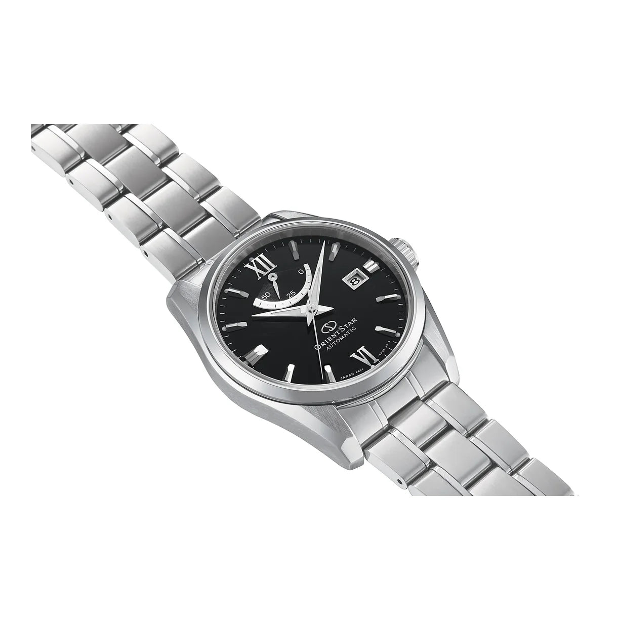 Orient Star Elegant schwarzer Stahl RE-AU0004B00B