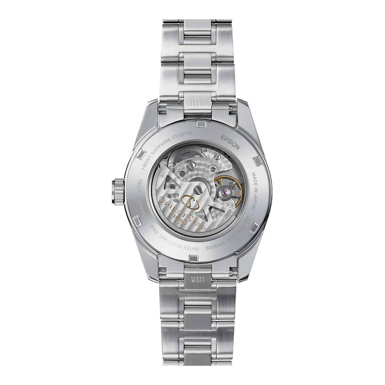 Orient Star Elegant schwarzer Stahl RE-AU0004B00B
