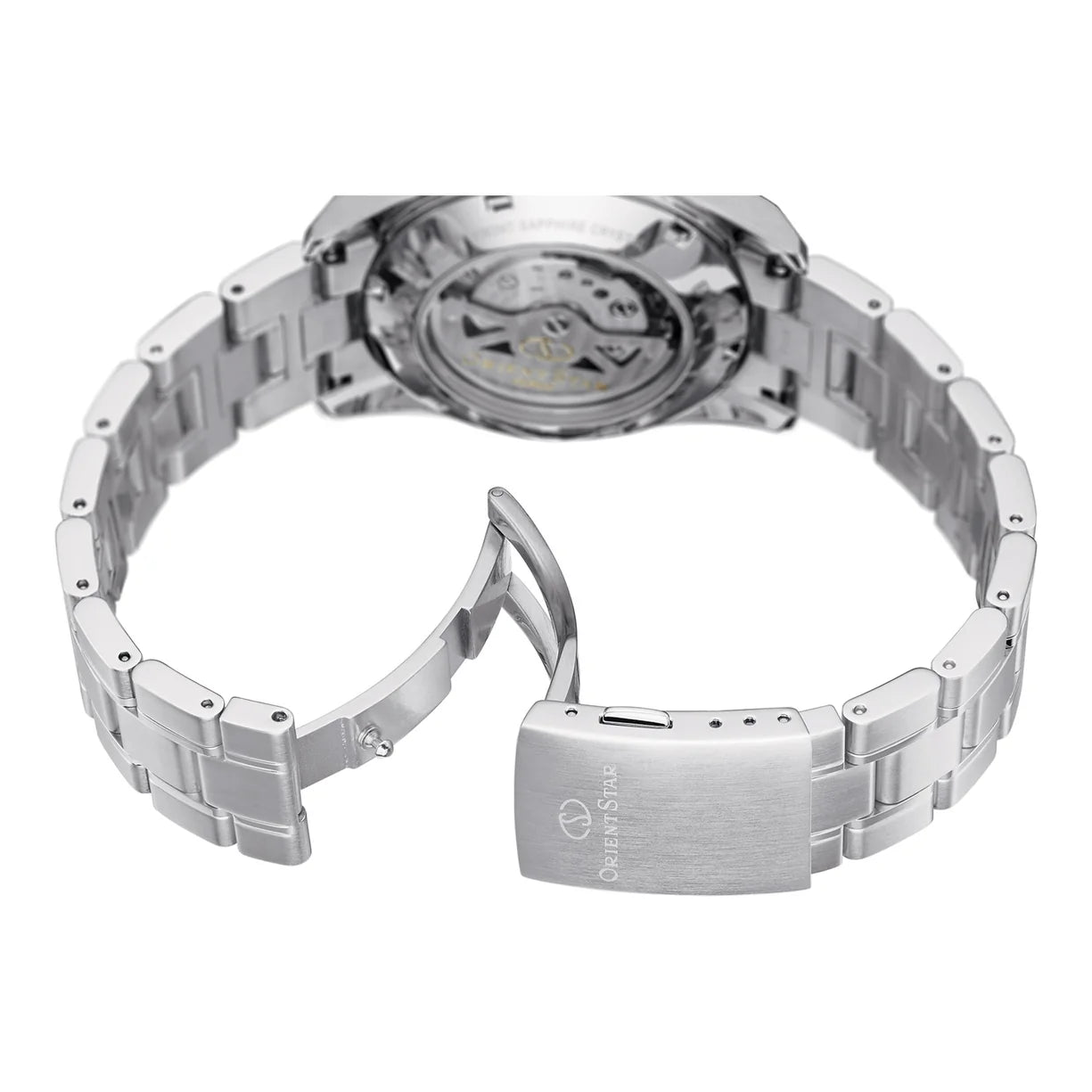 Orient Star Elegant Stahl Silber RE-AU0006S00B