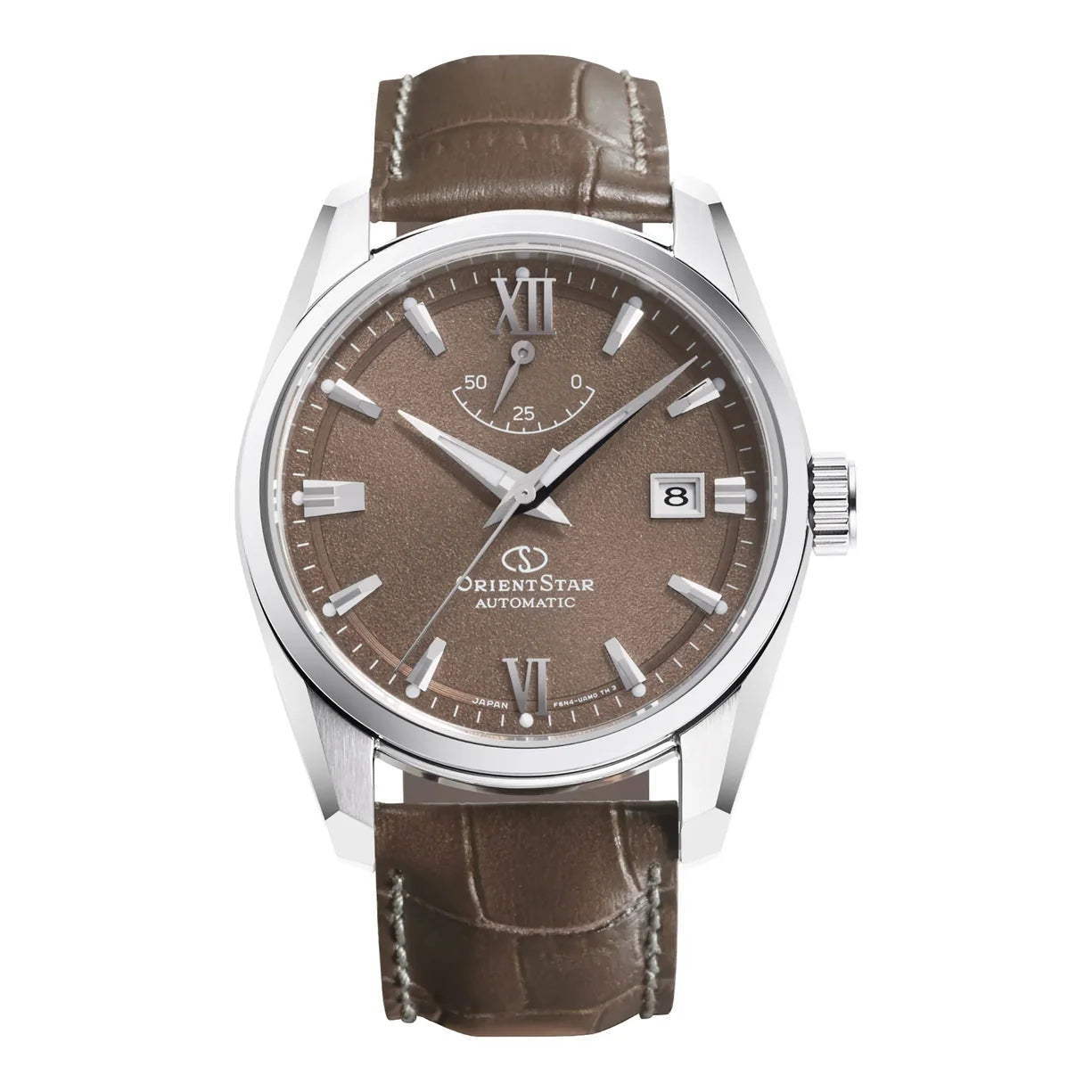 Orient Star Date Leder Braun RE-AU0113Y00B