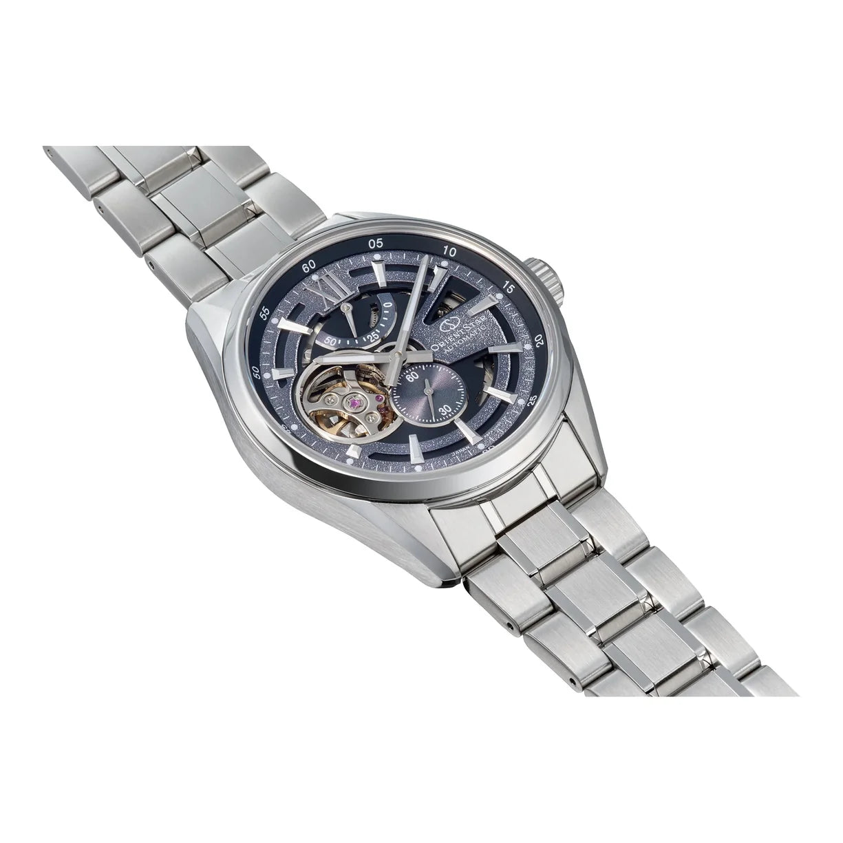 Orient Star Modern Skeleton Pflaumenlila RE-AV0138V00B