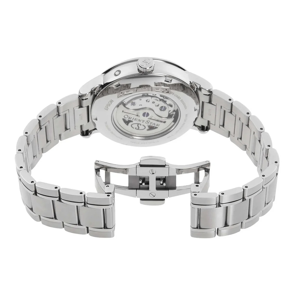 Orient Star Moon Phase Blau Navy RE-AY0103L00B