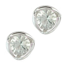 Sterling Silber Ohrringe mit Stein Cristal Quarz SR-377