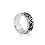 Sterlingsilber Edelweiss Ring R-7003-1