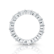 Sterling Silber Ring Eternity mit Krappenfassung Zirkonen rund um den Ring R-4427